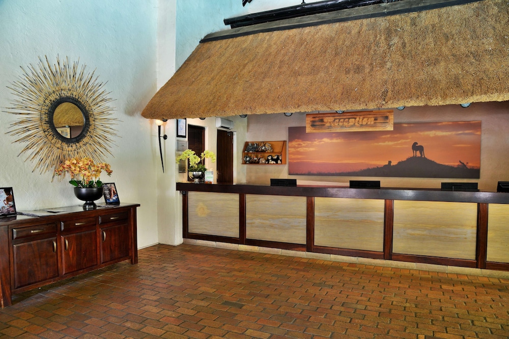Lobby at Kwa Maritane Bush Lodge, PILANESBERG