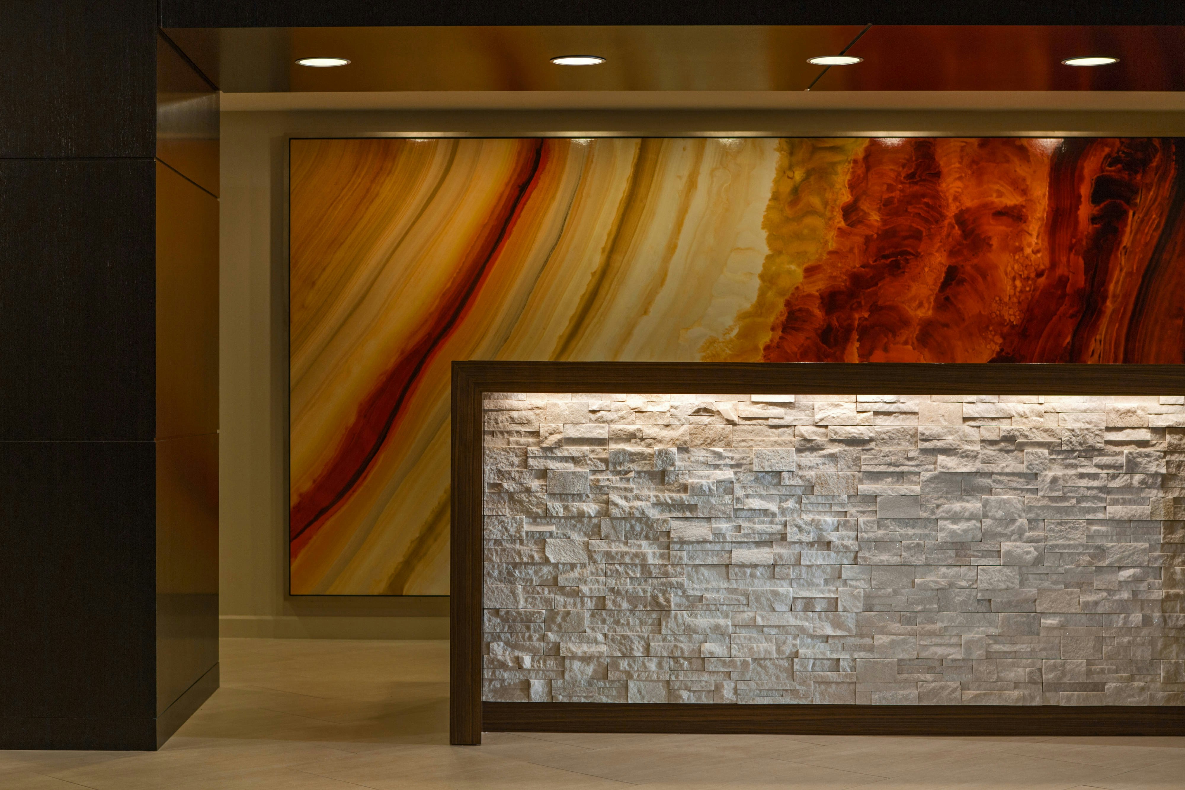 Lobby at Gaithersburg Marriott Washingtonian Center, GAITHERSBURG - MD
